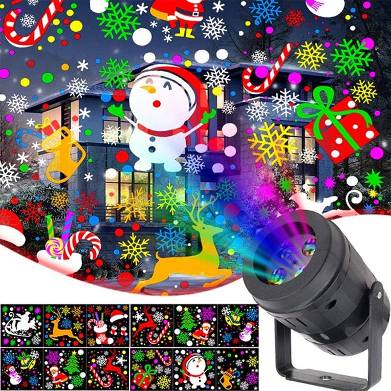

LED Snowflake-Bluetooth Laser Projector Night Light, 501 Original