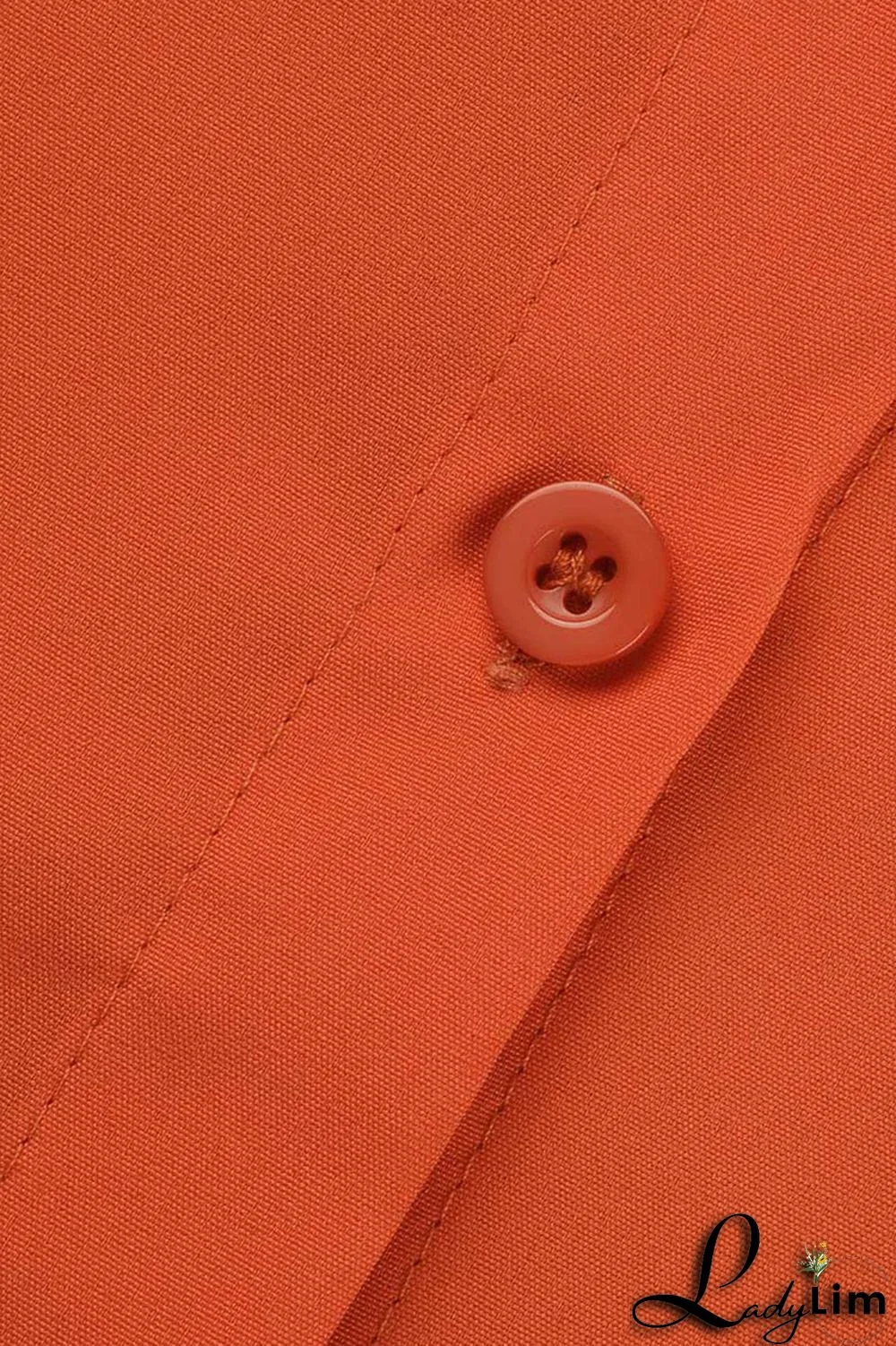 Light Blue Casual Simplicity Solid Patchwork Buckle Turndown Collar Long Sleeve Two Pieces