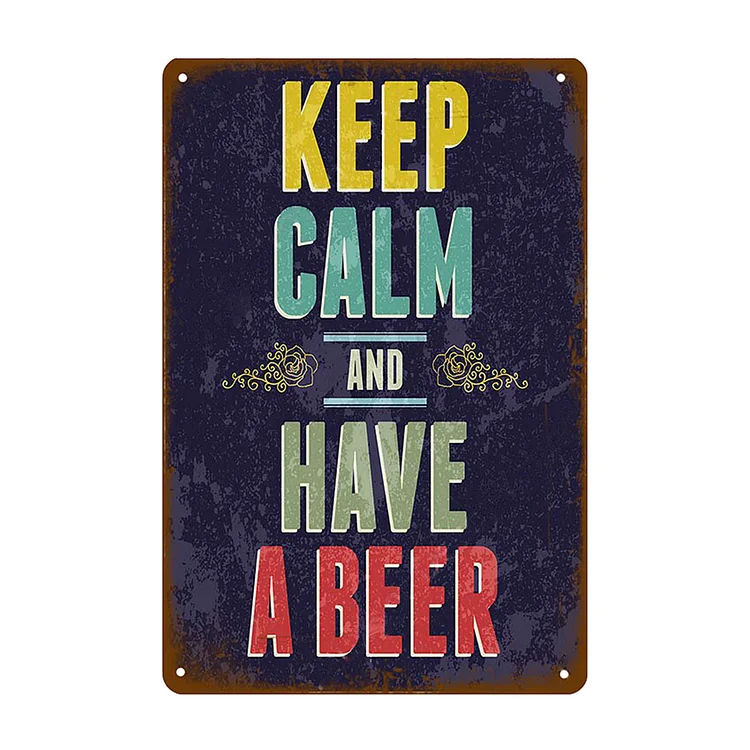 Cold Drinks Beer - Vintage Tin Signs/Wooden Signs - 8*12Inch/12*16Inch
