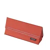 Large-capacity solid color multi-functional PU pen case, high-value storage box