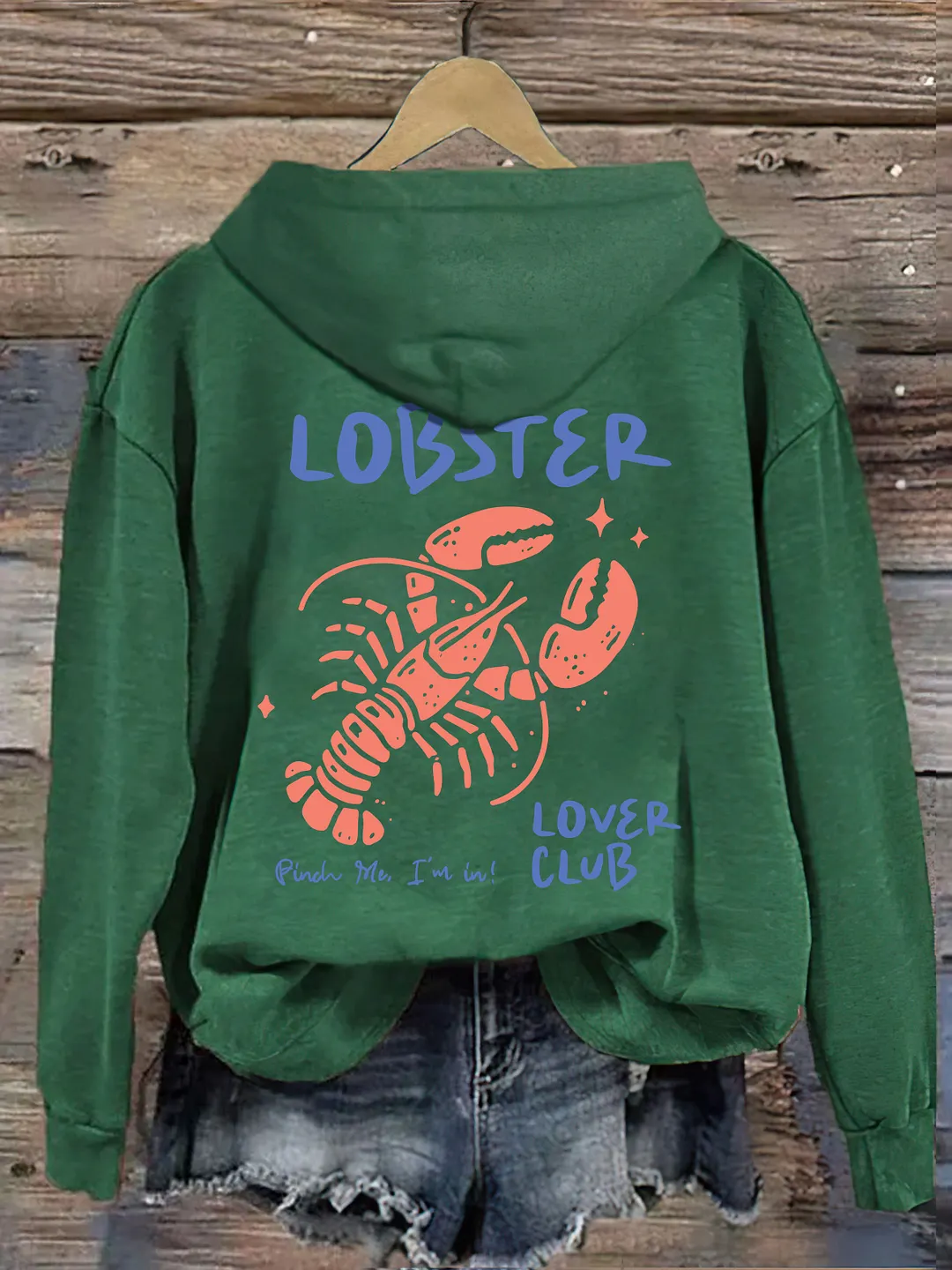 Lobster Lover Club Hoodie