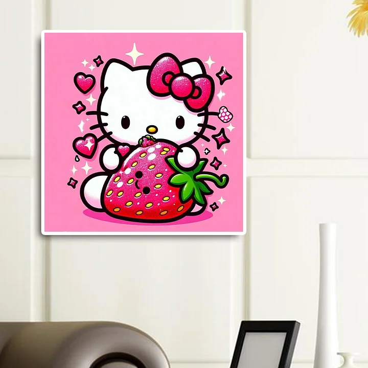 Hello Kitty Canvas outlets Painting