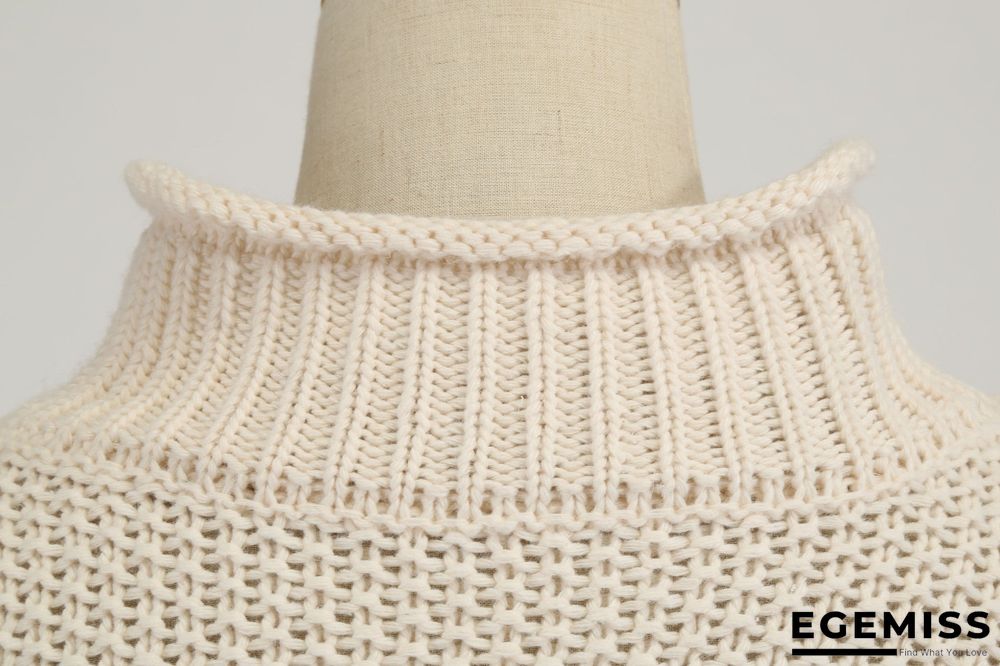 Autumn and Winter New Knitwear Women's Turtleneck Pullover | EGEMISS