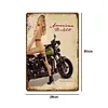 Pin Up Girl - Vintage Metal Signs(12*16Inch) - Vehicle