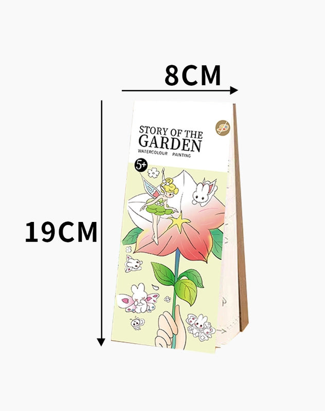 Children’s Gouache Note Picture Book With Paint And Brush Watercolor Coloring Graffiti Kindergarten Student Boys And Girls