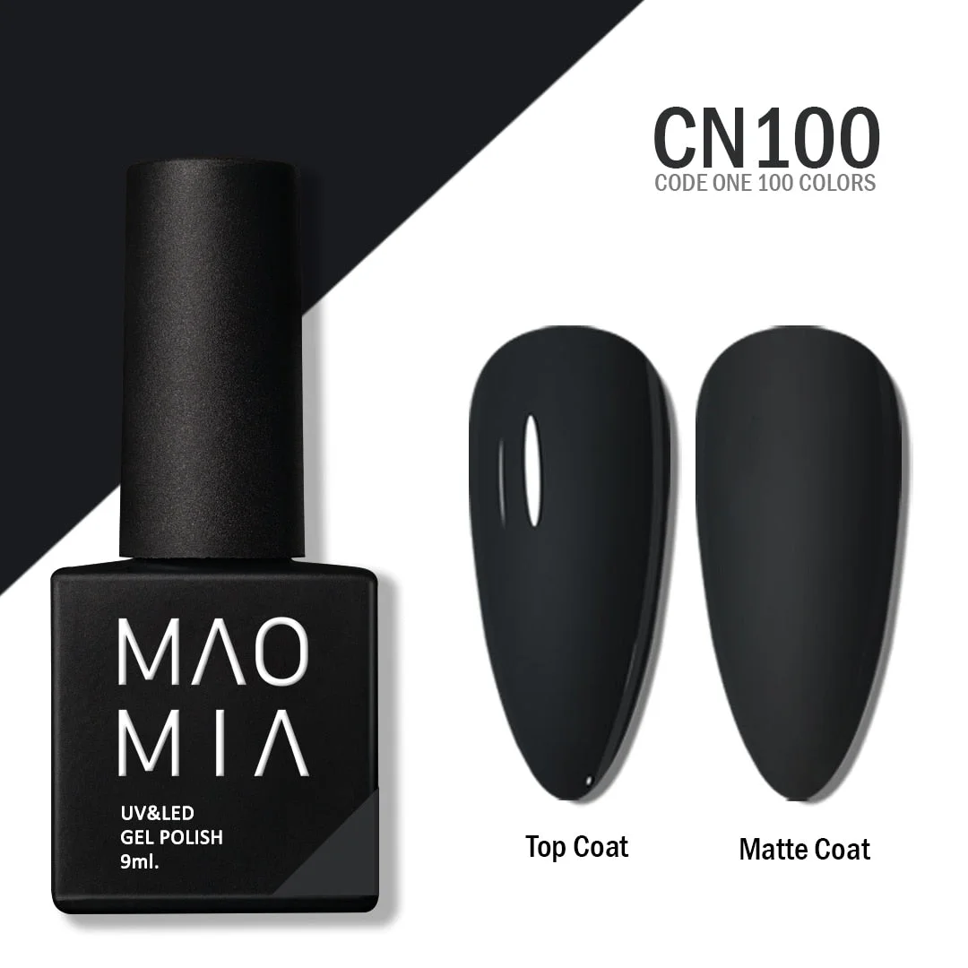 MAOMIA CODE ONE Gel Polish 100 Colors Soak Off UV/LED 9ML Professional Salon Nail Paint Semi Permanent Manicure