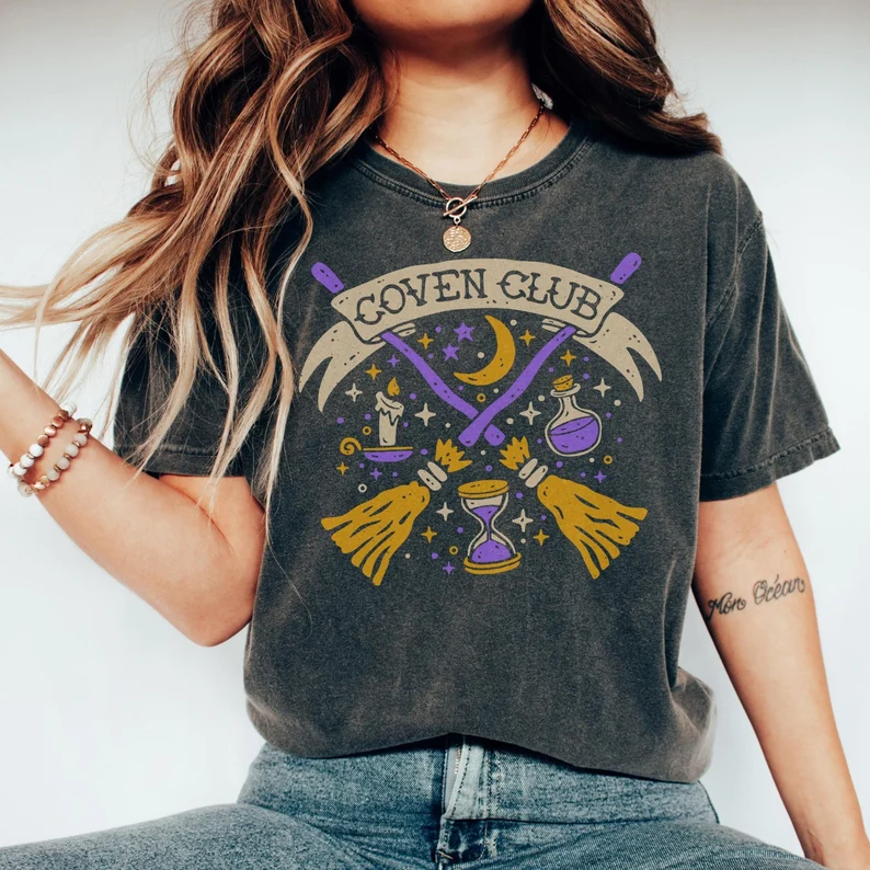 Witch Coven Club Halloween Shirt