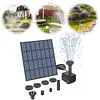 Solar Panel Powered Water Feature Pump for Garden Pool Pond Aquarium Fountain