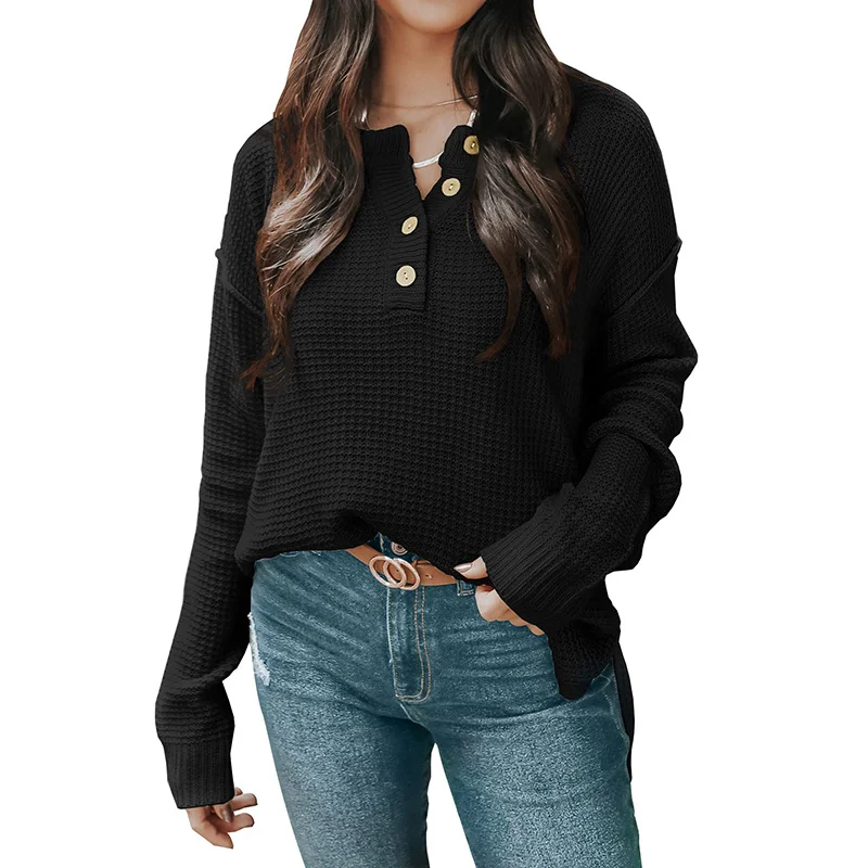 Casual long sleeve sweater