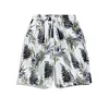 Gioiacombo™ Shorts da spiaggia da uomo con stampa di foglie