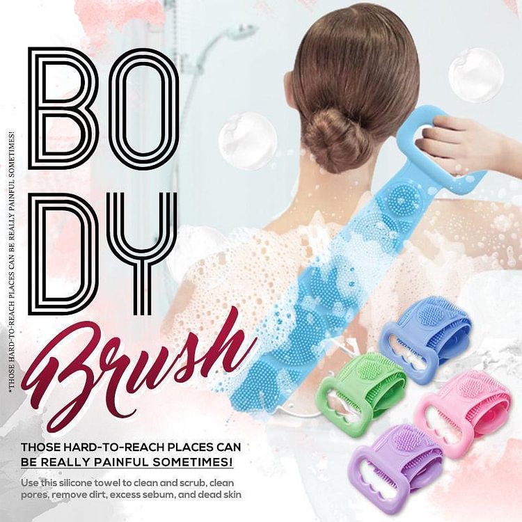 Hot Sale-Silicone Bath Body Brush（40% OFF）