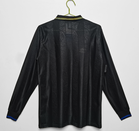 Retro 93/94 Manchester United Away Long Sleeve Football T-Shirt Thai Quality