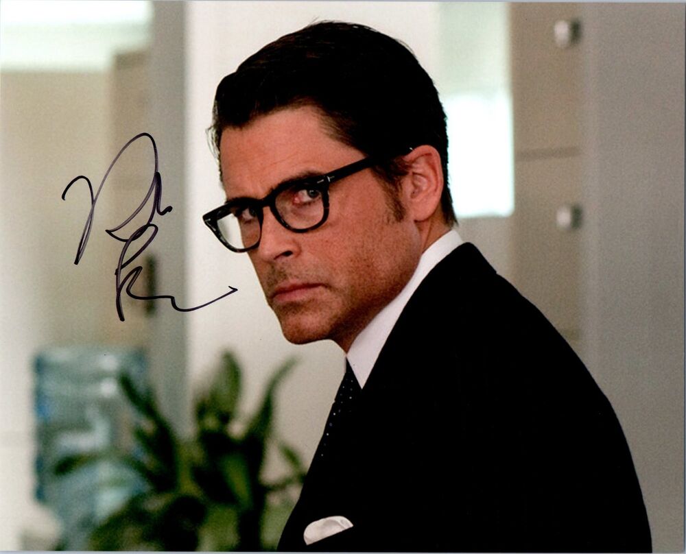 ROB LOWE Signed Autographed KILLING KENNEDY 8X10 Photo Poster painting