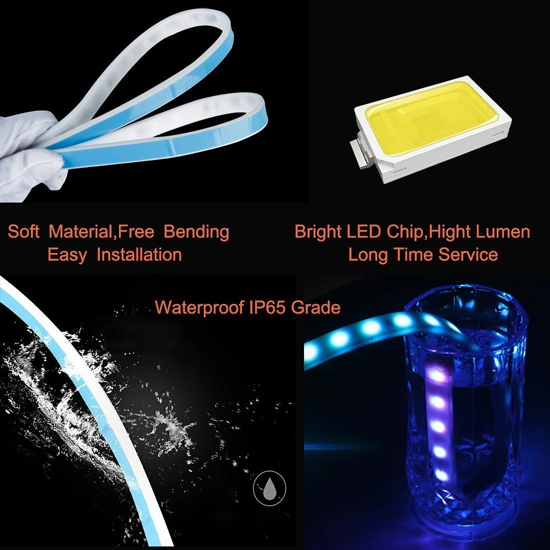 Car LED Flexible Strip Tail Light