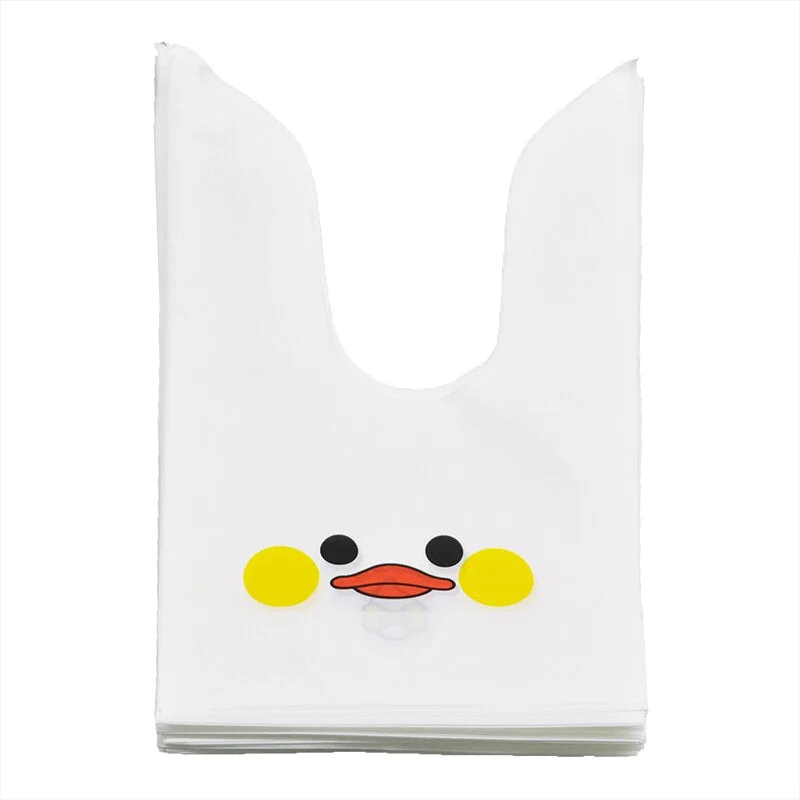 25pcs Bunny Cookies Bags Candy Biscuit Packaging Bag Birthday Wedding Favors Candy Gift Bags Easter Party Decoration Supplies