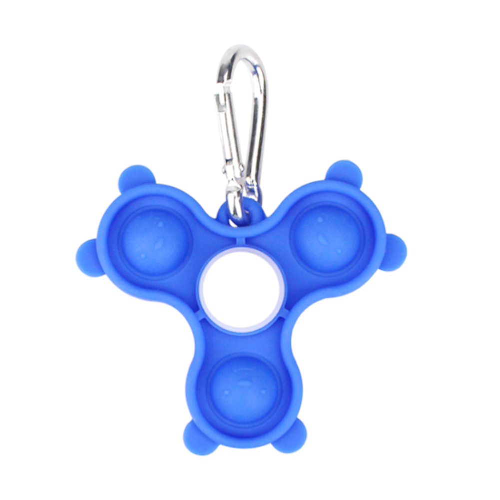 

Bear Push Bubble Keychain Fidget Toys Fingertip Gyroscope Stress Relief Toy, 501 Original