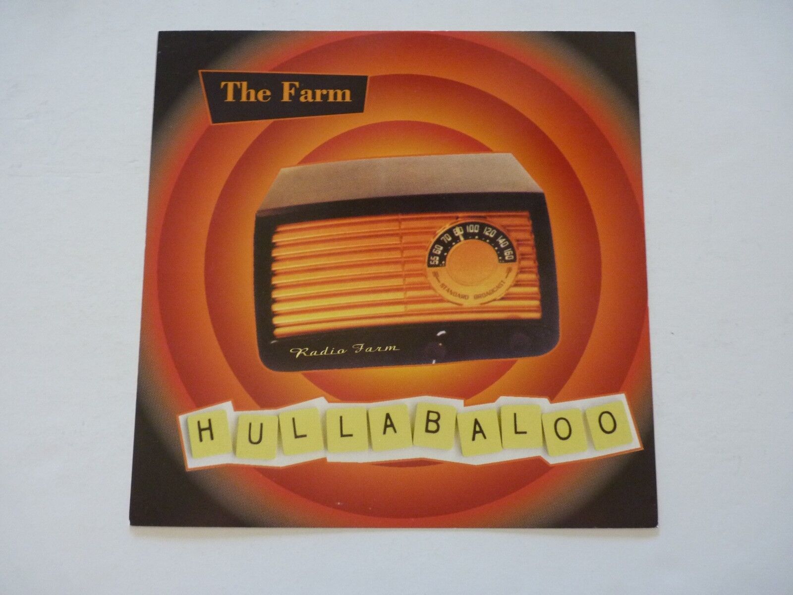 The Farm Hullabaloo 1991 Promo LP Record Photo Poster painting Flat 12x12 Poster