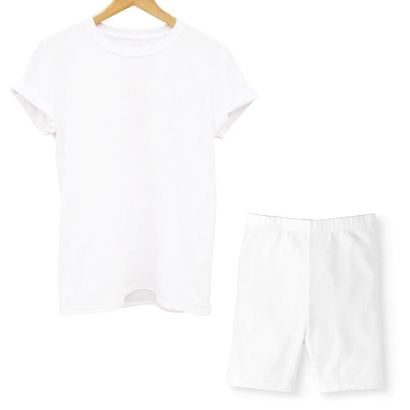 2021 Short Sleeve Sexy Tshirt And Pant Sports Suits Biker Shorts Two Piece Set Women Fashion Tracksuit Summer Outfits For Woman