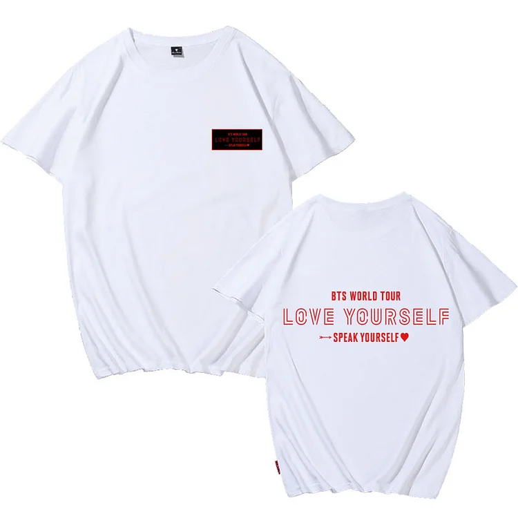 Love Yourself Concert Loose Candy Color T-shirt