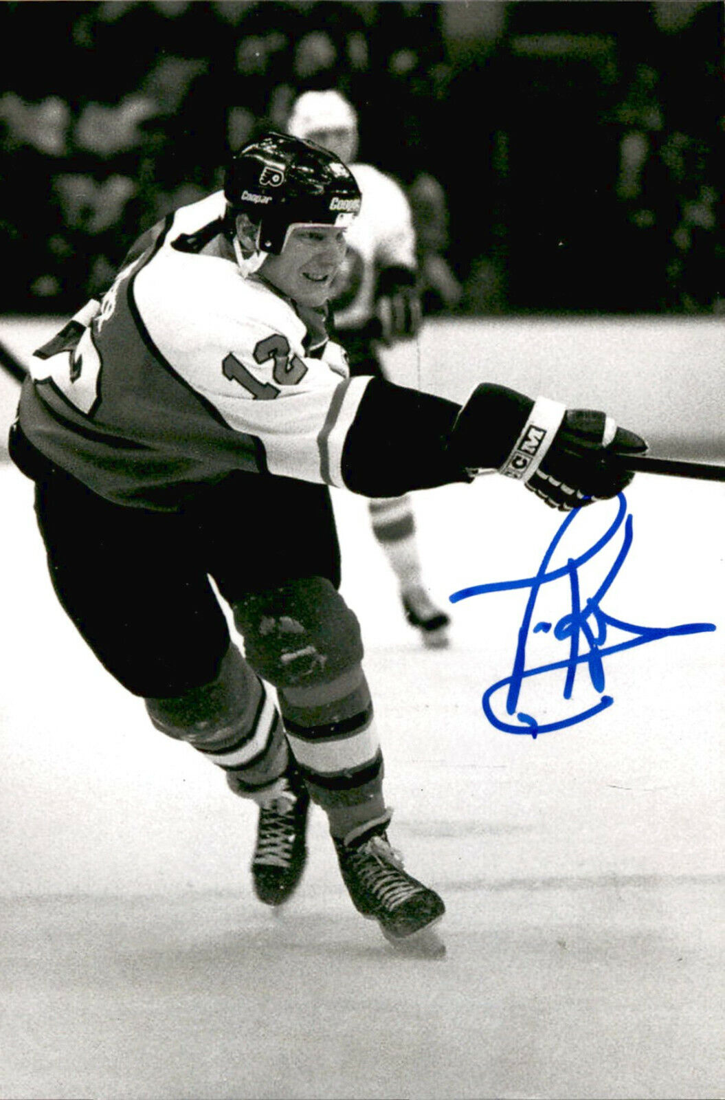 Tim Kerr SIGNED autographed 4x6 Photo Poster painting PHILADELPHIA FLYERS #4