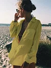 Loose Sun Protection Cover-Ups Tops