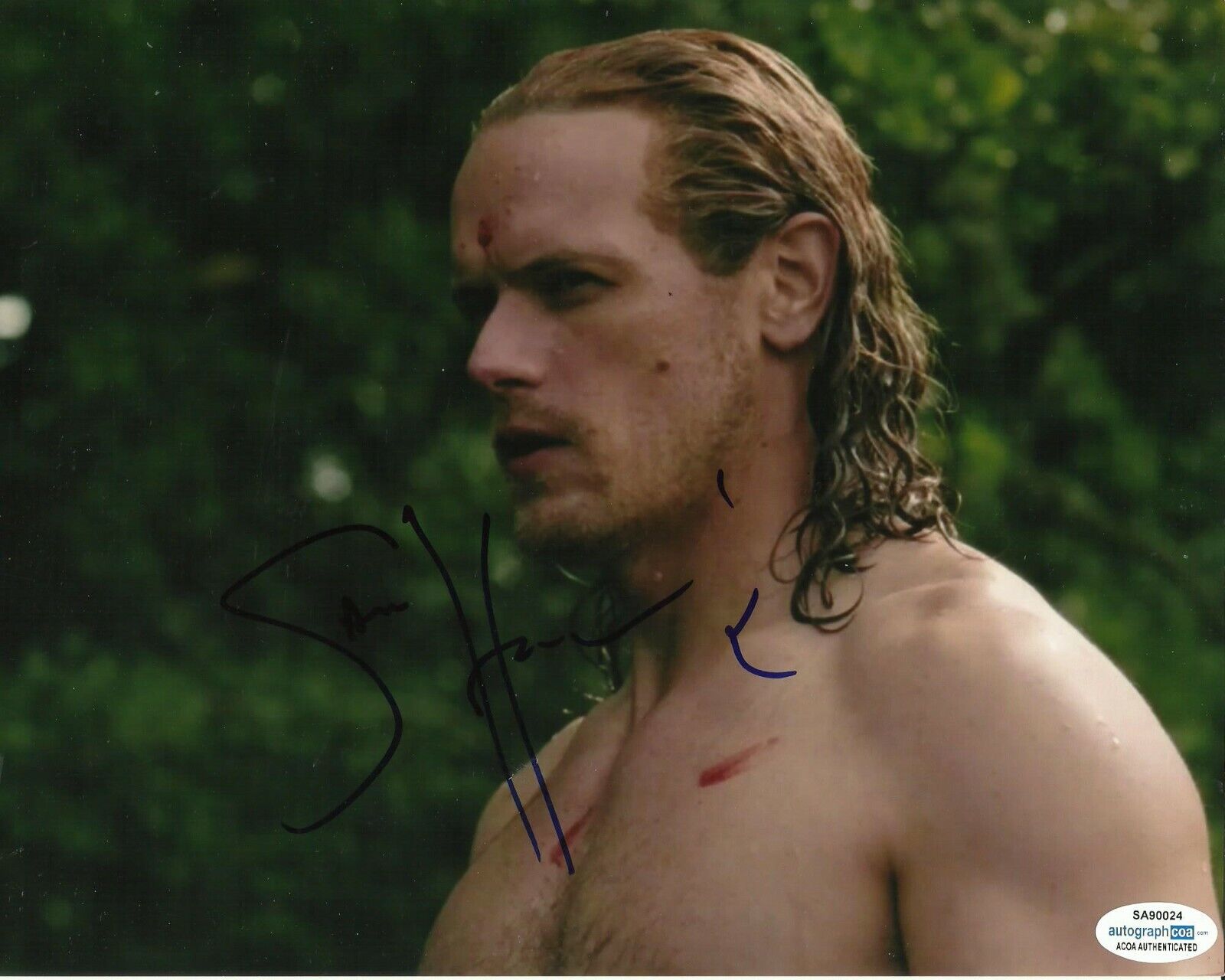 SAM HEUGHAN SIGNED OUTLANDER Photo Poster painting UACC REG 242 AUTOGRAPHS (16) ALSO ACOA CERT