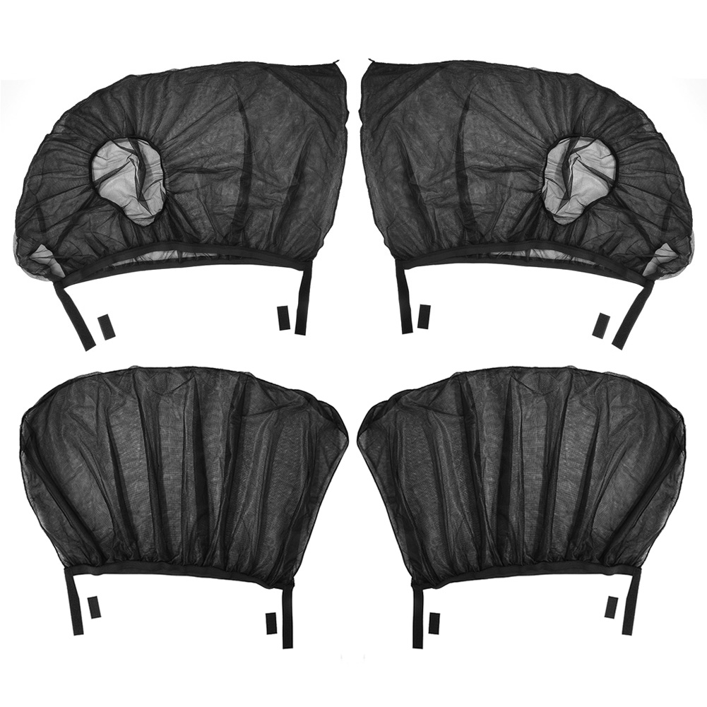 

Car Front Rear Side Window Sun Shades Set Anti Mosquito Sunshade Universal, 501 Original