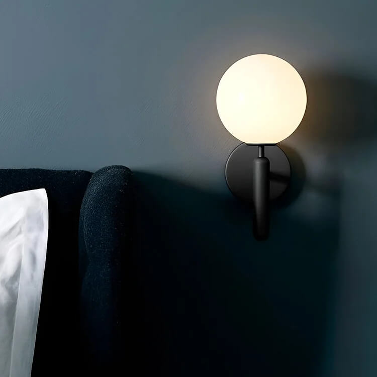 Glass Ball Shaped LED Nordic Wall Lights