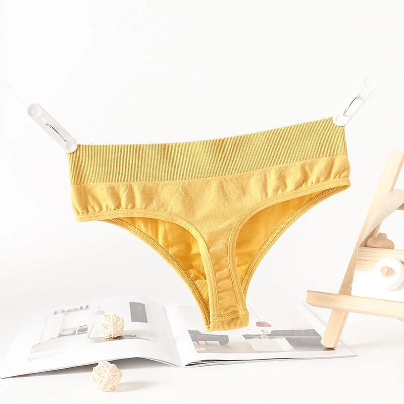 Thongs Women G-String Panties Sexy Lingerie Shapewear Pantys Underpants Female Intimates Seamless Underwear M-XL Design Briefs