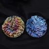 Natural Crystal Bismuth Metal Bismuth Ore Small Bowl Ore Colorful Mineral Stone Raw Stone Specimen Collection Ornaments Gemstone