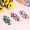 3pcs Girls DIY Diamond Hair Clip Butterfly Hollow Hairpin Elegant Barrettes Kit