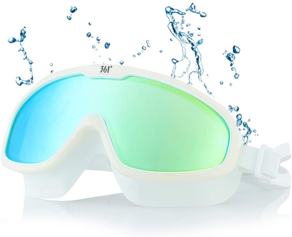 Swimming Goggles No Leaking Anti Fog UV Protection for Adult Men Women Youth Kids Wide View Swim Goggles
