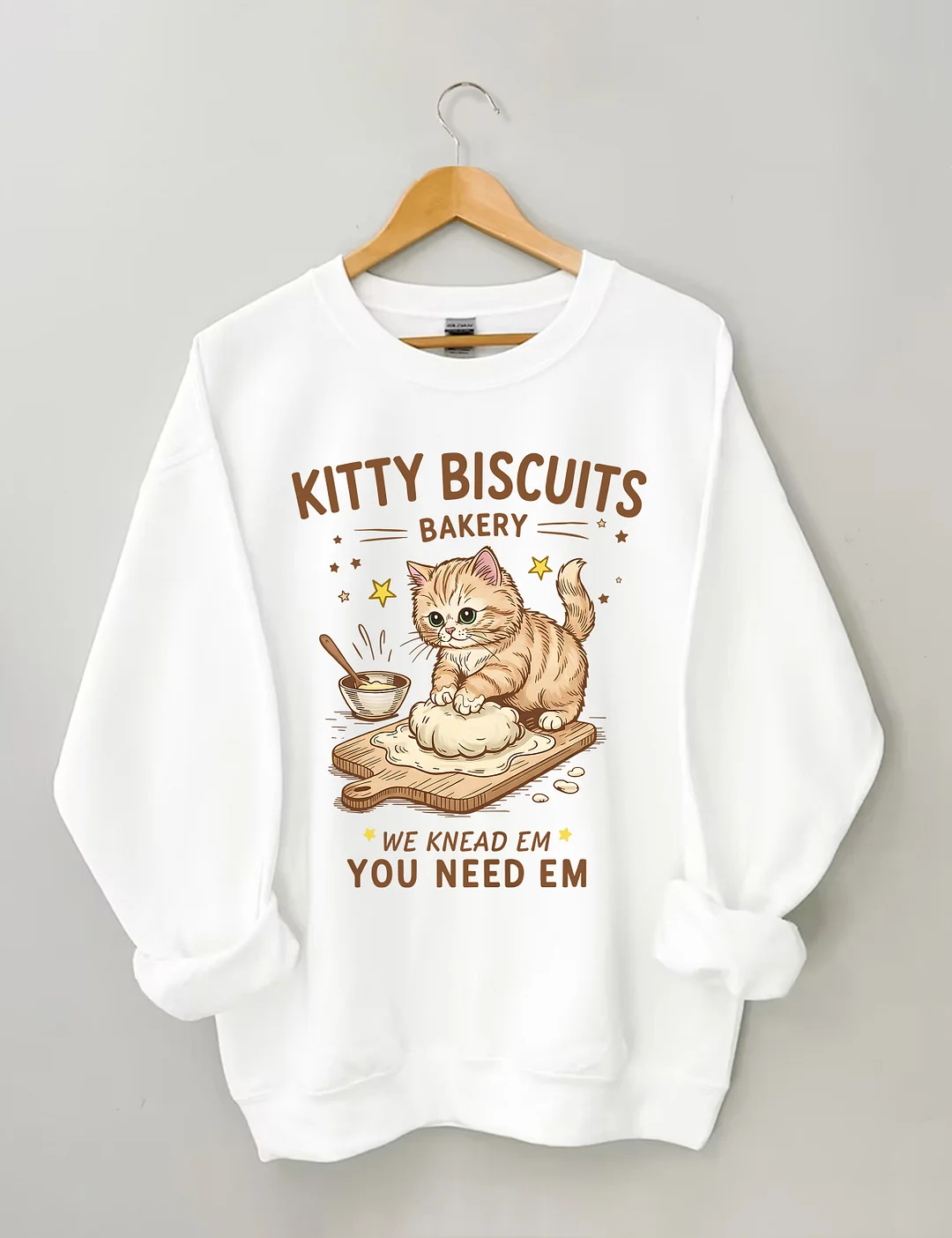 Kitty Biscuits Bakery Sweatshirt