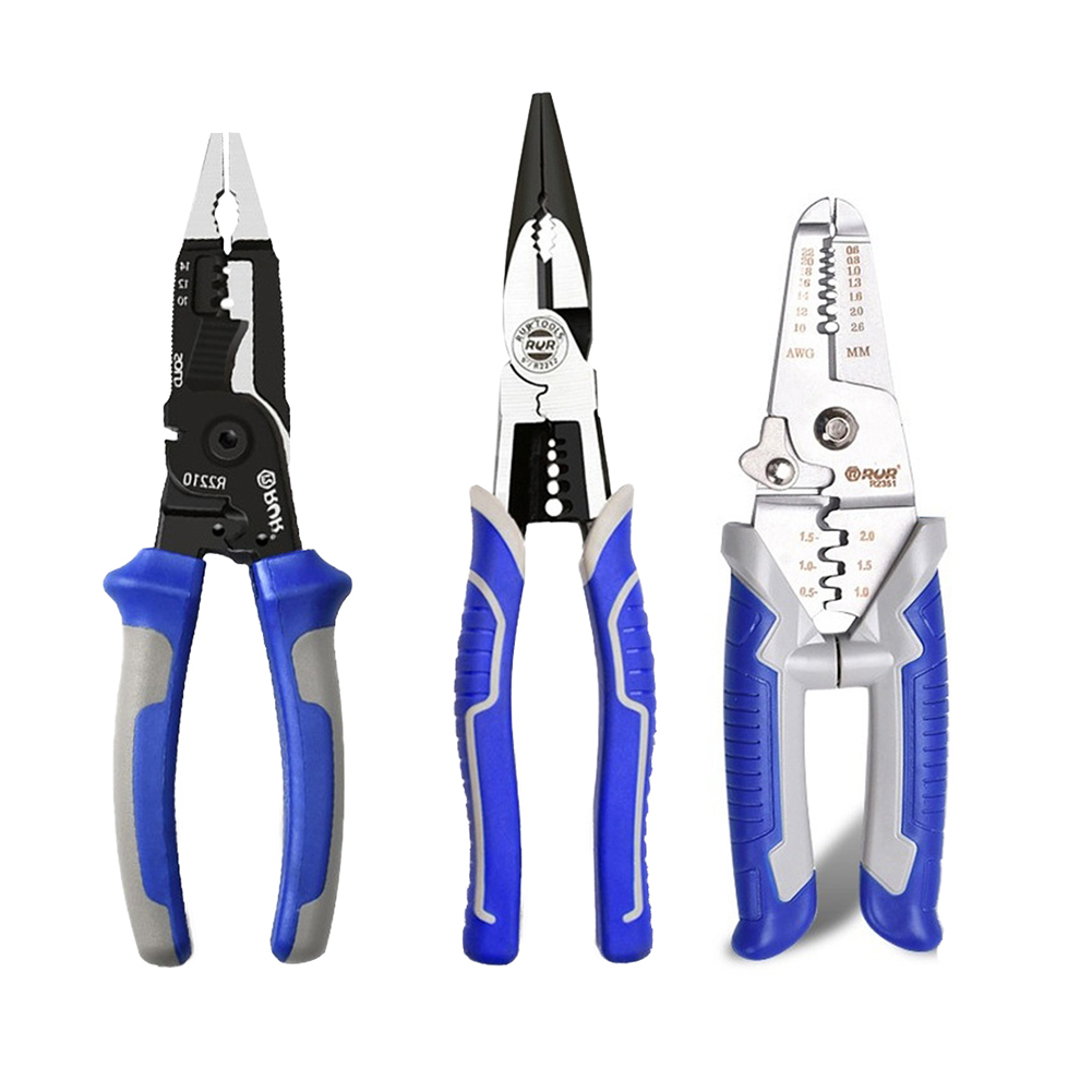 

Pointed Nose Crimping Pliers Automobile Maintenance Wire Deburring Stripper, 501 Original