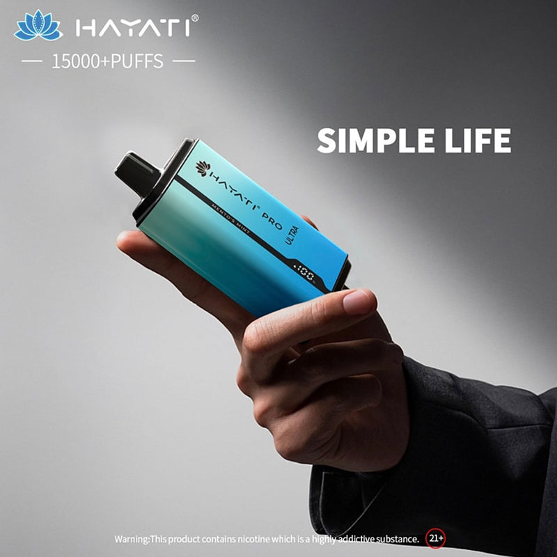 HAYATI PRO ULTRA 15000: 50 Bold Flavors Await CTYVape