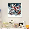 Leaping White Horse-11CT Stamped Cross Stitch 40*40cm/15.75*15.75in tapestrymarket