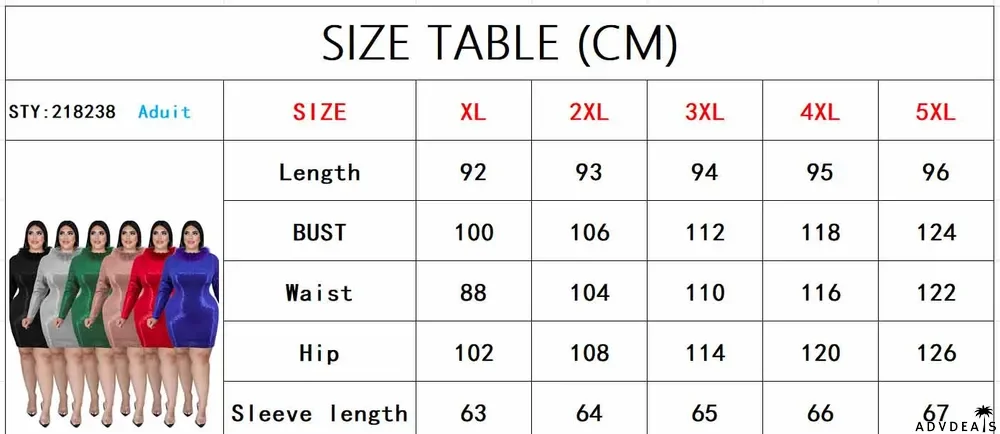 Plus Size Autumn Women's Fur Collar Velvet Bottom Embroidered Sequin Dress