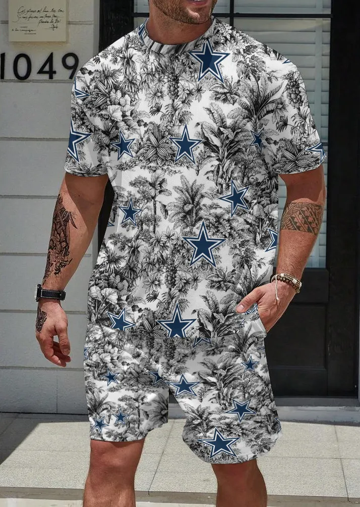 Dallas Cowboys Limited Edition Top And Shorts Two-Piece Suits