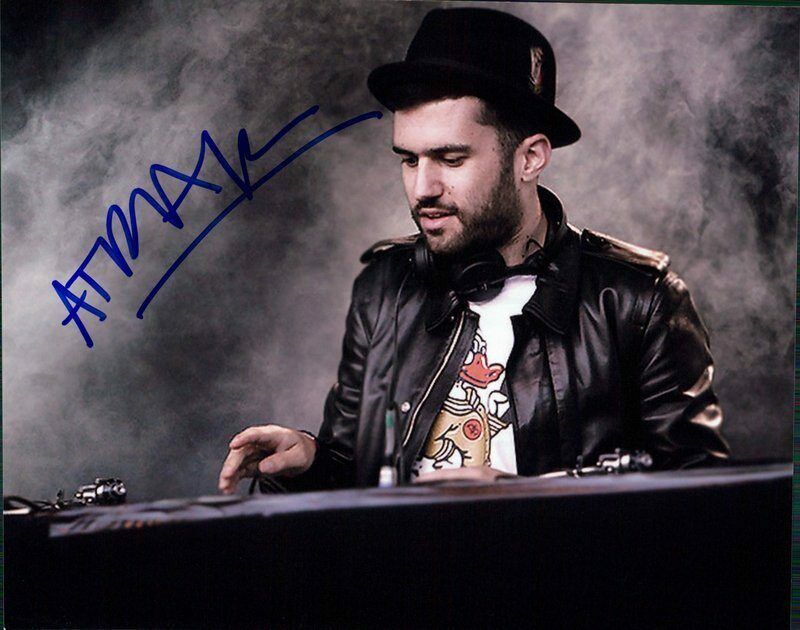 A-Trak authentic signed EDM DJ 8x10 Photo Poster painting W/Cert Autographed EDC Dub step A7