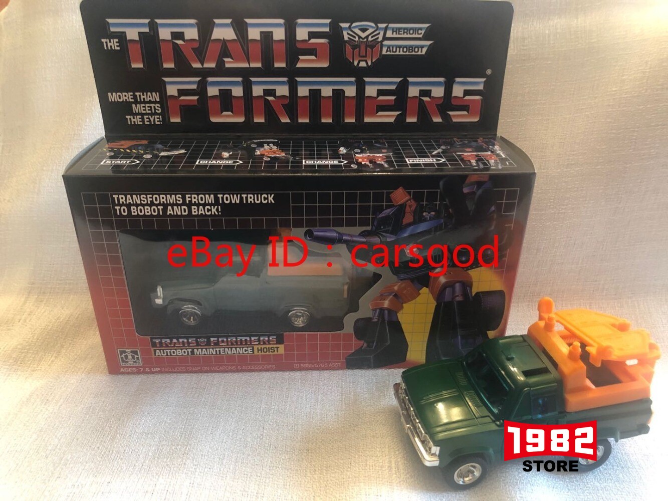 Transformers  AUTOBOT MAINTENANCE G1 Hoist KO ver Children's Gifts action figure