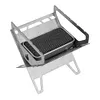 Stainless Steel Mini Folding Stove Portable Mini Wood Stove Outdoor Camping Gear