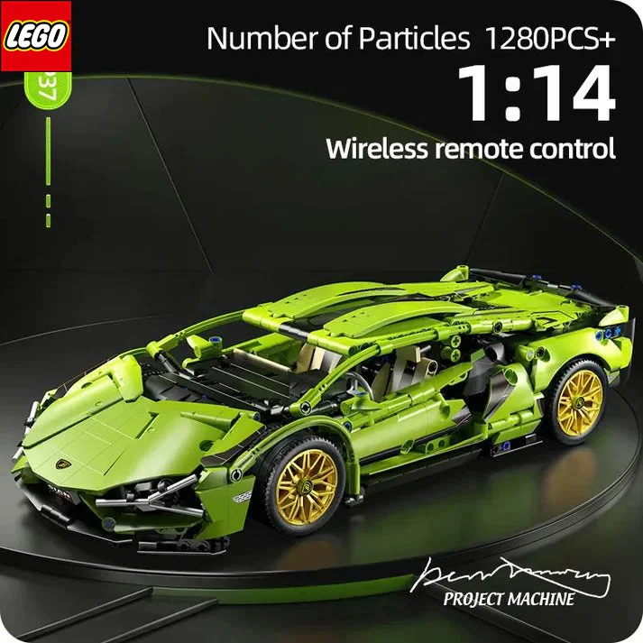 Klockowa zabawka LEGO® Lamborghini Super Racing dla dzieci
