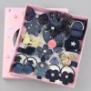 18PCS Cute Bowknot Barrettes Hair Bands Set for Kids