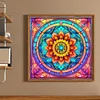 Mandala - 11CT Stamped Cross Stitch - 40*40cm