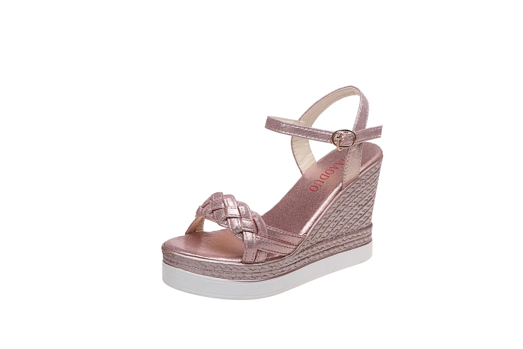 Wongn Wongn Summer 2023 Roman Sandals Fairy Style New Fashion High Heel Platform Comfortable Increased Lightweight Women's Shoes