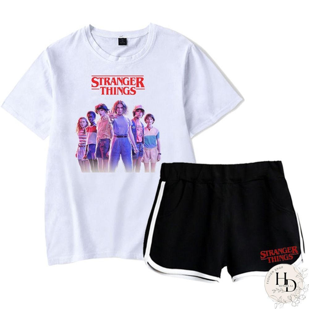 Stranger Things Season Shirt Women Upside Down Eleven Female Graphic Grunge T-Shirt Femme