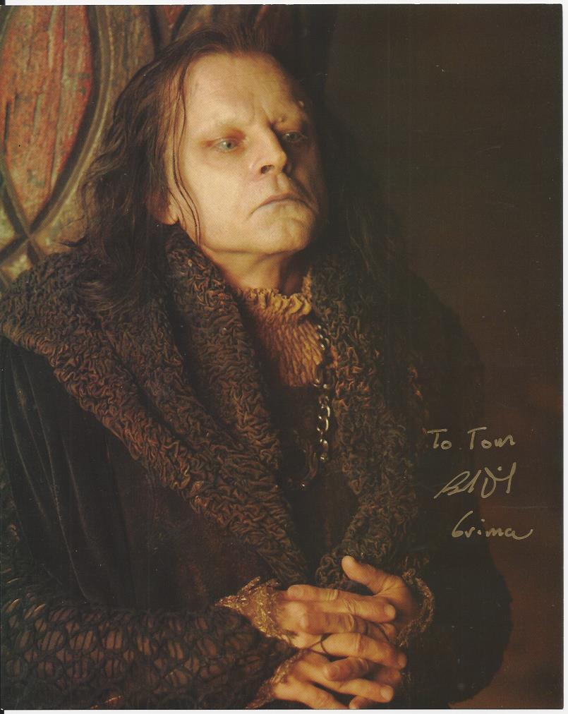 Brad Dourif - Lord of the Rings signed Photo Poster painting