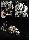 200PCS+ highly difficult building blocks manual machines armor metal assembly models mechanical toys precision diy kit