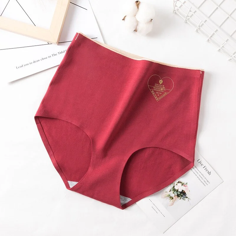 Sexy High Waist Women's Panties Cotton Briefs Body Shaper Comfort Graphene Panty Ladies Seamless Underwear Slimming Intimates