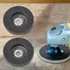 2PCS Nylon Fiber Flap Discs Angle Grinder Wear Resistant Strip Disc Buffing Wheels Multi-Use Lightweight for Clean Remove Paint Coating Rust Weld Oxidation (125x22 Grey)